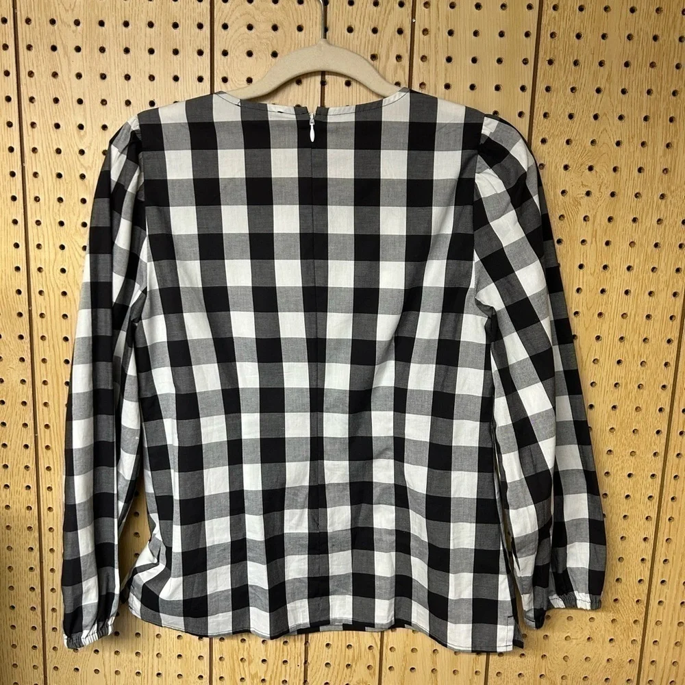 J.Crew Gingham Top